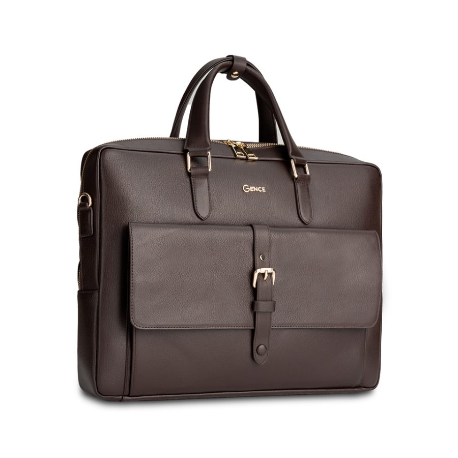 High quality Alran leather men's office bag