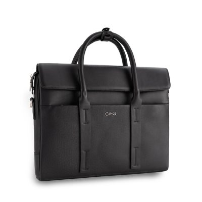 Taiga CDX12 cowhide high-end men's business bag in black
